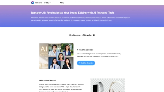 Remaker AI: Revolutionize Your Image Editing with AI-Po